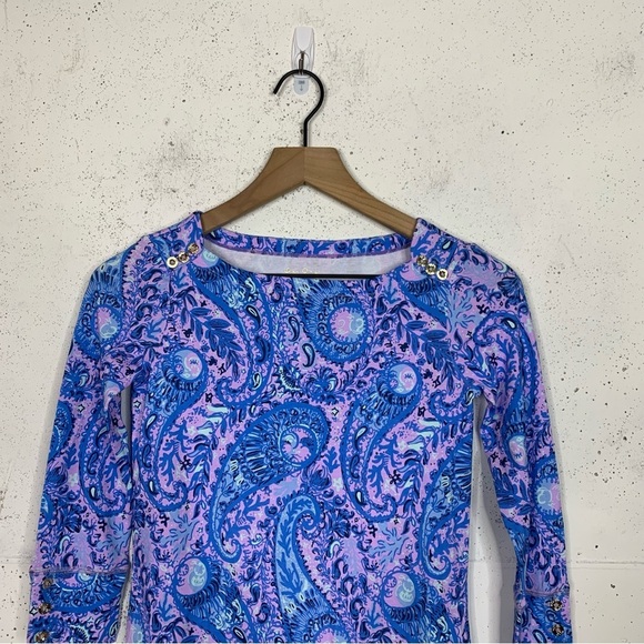 Lilly Pulitzer UPF 50 Sophie Dress Hello Sunshine Floral Print Dress - Picture 2 of 10